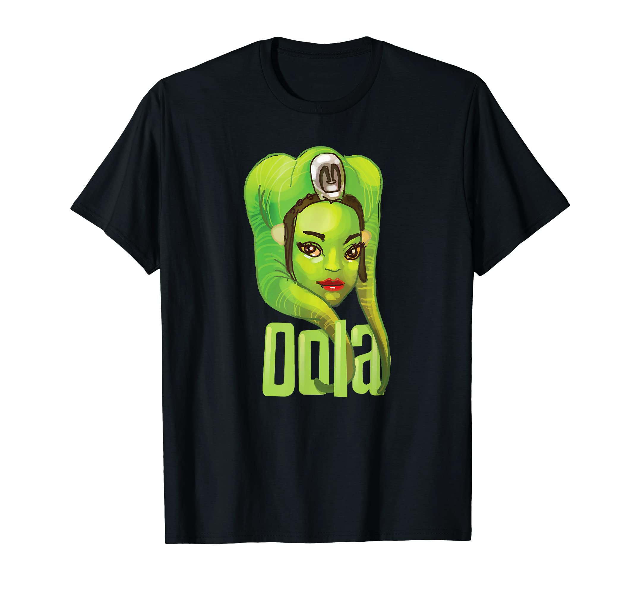 star warsReturn of the Jedi Oola Dancer Jabba's Palace T-Shirt