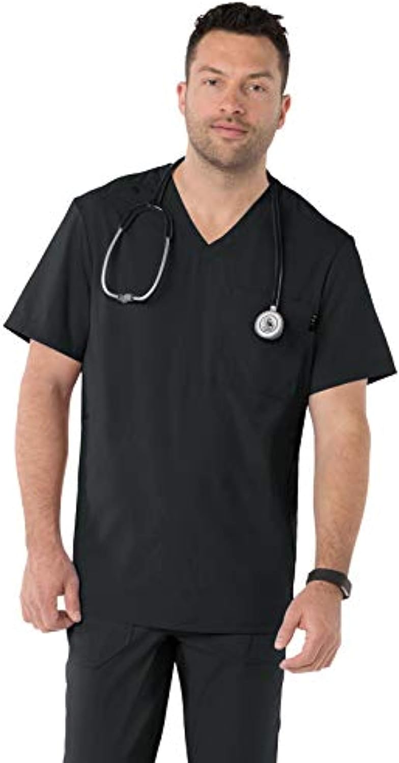 KOI Lite Lightweight & Athletic Styled Force Scrub Top for Men