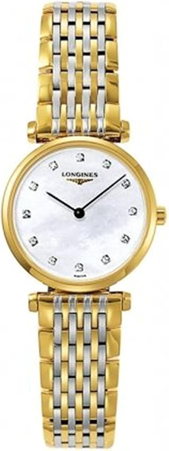 Longines La Grande Classique con madreperla, a due tonalità, in acciaio, L42092877-Orologio da donna