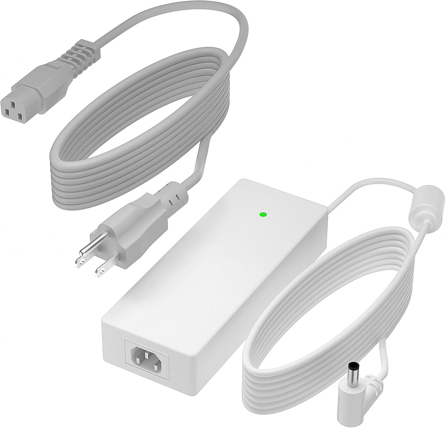 54V 3.9A Power Adapter for UniFi XG 6 PoE,Uacc-Adapter-AC-210W Compatible with Networks UniFi XG 6 PoE (Model US-XG-6POE) 6/8 Port switches Power Cord Charger（White