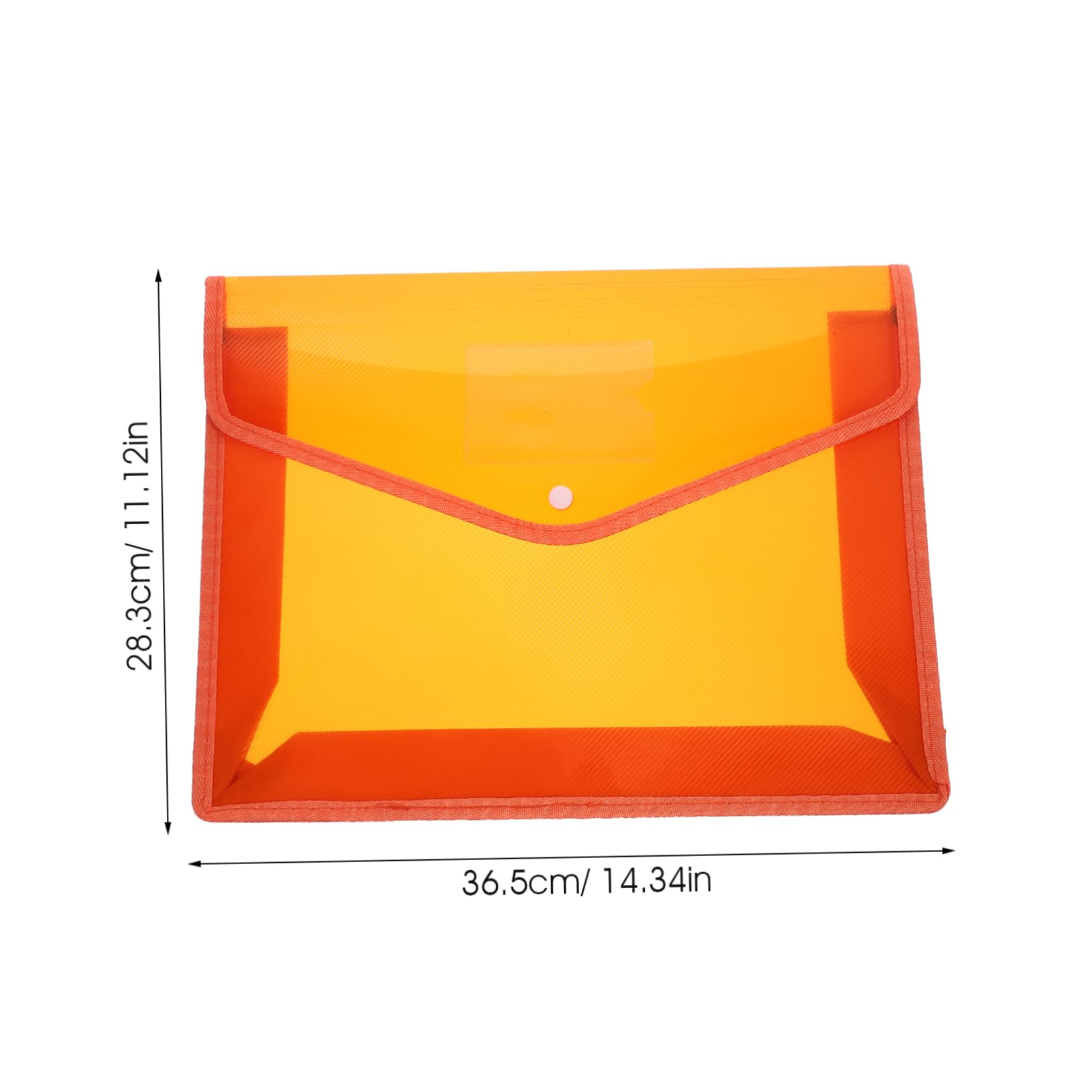 NUOBESTY Cartella Portadocumenti A4 Da 5 Pezzi Con Bottone Automatico Borsa Portaoggetti in Plastica Per Ufficio Organizer Per Documenti