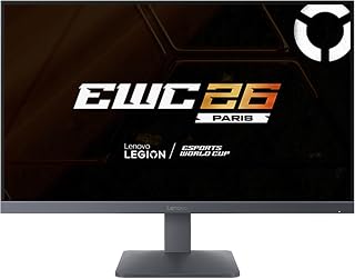 Lenovo LOQ 27-10 Monitor Gaming FHD 27" IPS, Tasa de Refresco 200 Hz, 0.5 ms MPRT, 16:9, HDMI 2.1 + DP 1.4, VESA Adaptive Sync, AMD FreeSync Premium, Soporte Inclinable, Gris Luna