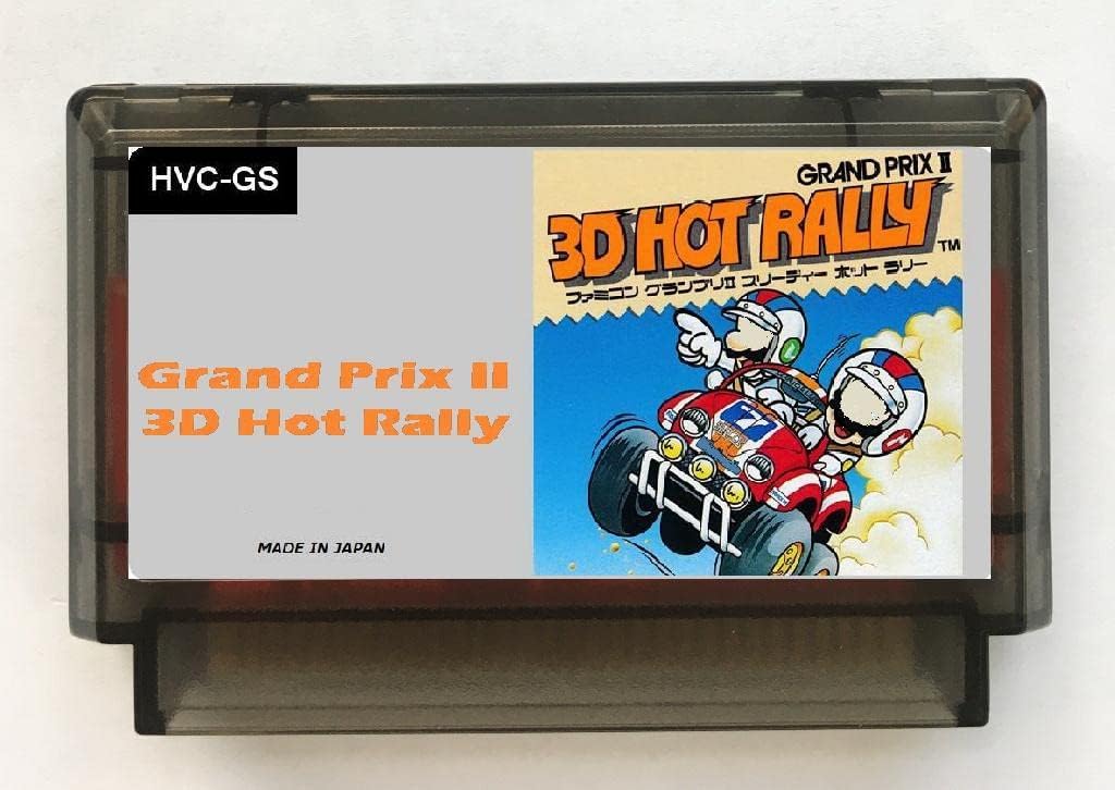 Royal Classic Famicom Grand Prix II 3D Hot Rally Japanese(FDS Emulated ...