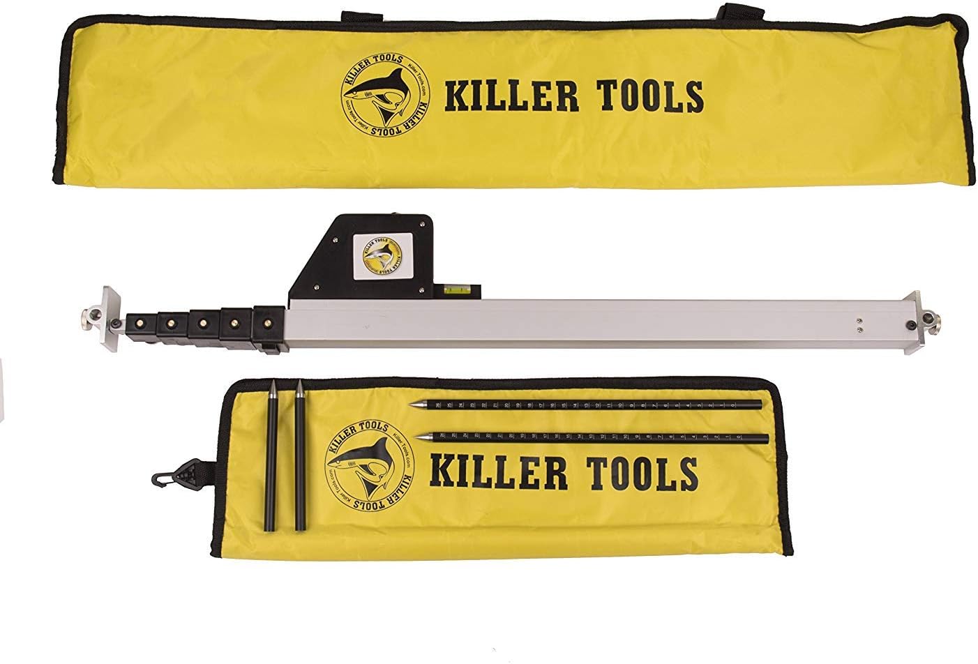 Telescoping Aluminum Measuring Tram Gauge