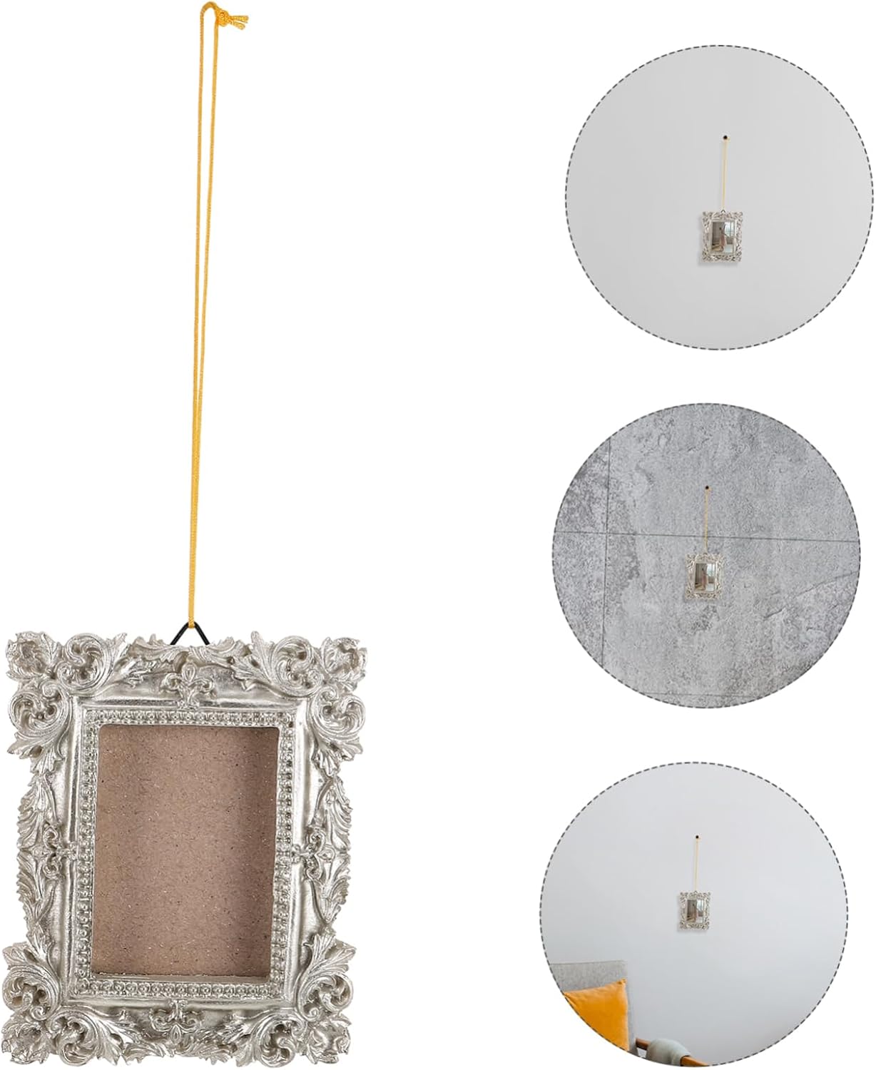Abaodam 3d Hanging Picture Frame Vintage Resin for Wall Home Decor