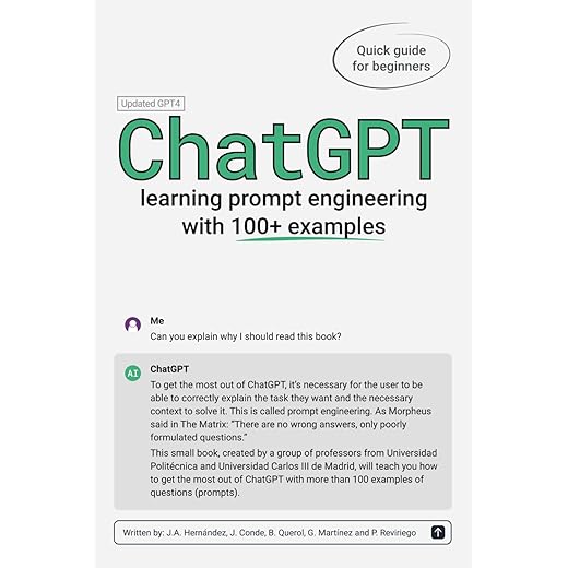 ChatGPT: Learning prompt engineering with 100+ examples