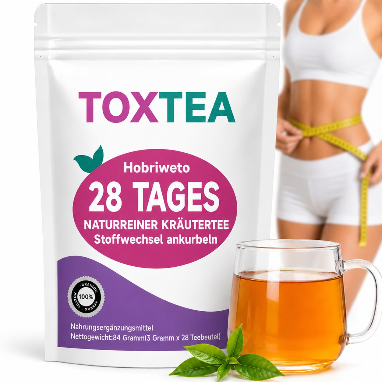 Detox Tee zum Abnehmen – 28 Tage