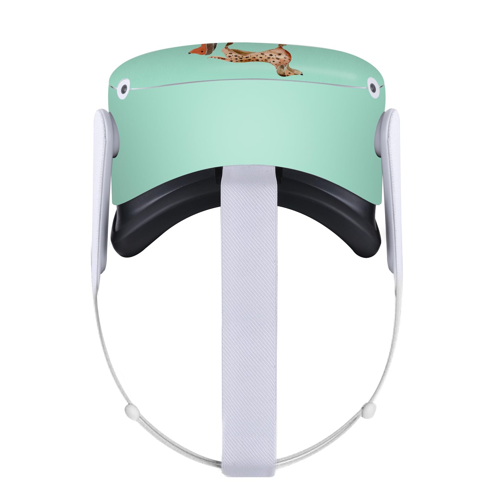 Head Case Designs Officially Licensed Cat Coquillette Dachshunds Art Mix Vinyl Sticker Skin Decal Cover Compatible with Meta Quest 2