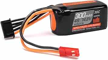 Amazon.com: Spektrum Accessories 4S 14.8V 300mAh 30C LiPo