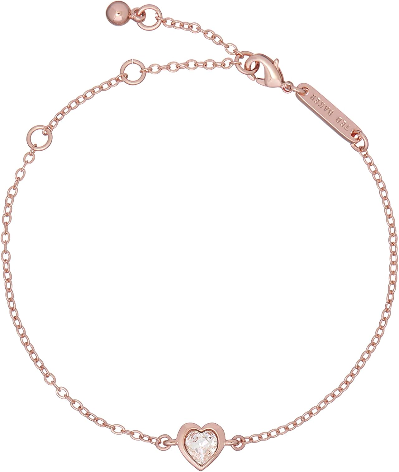 Ted BakerHansa Crystal Heart Bracelet