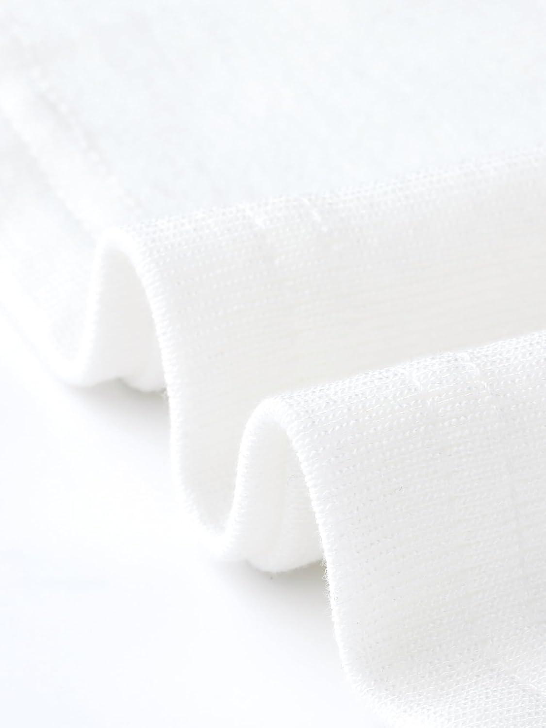 Allegra K Cap Sleeve Top for Women's Summer Casual Crew Neck Pleated Knit Basic Trendy Tee - Image 5