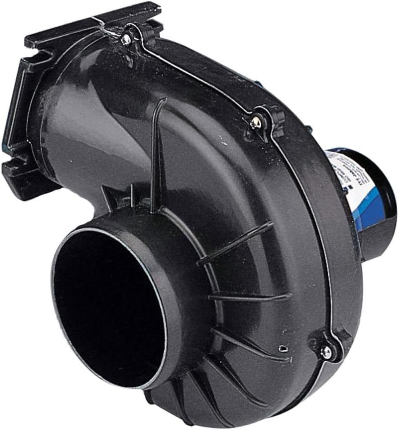 Jabsco 35400 Series 4 inch Blower, 250 CFM, Flangemount 12 Volt