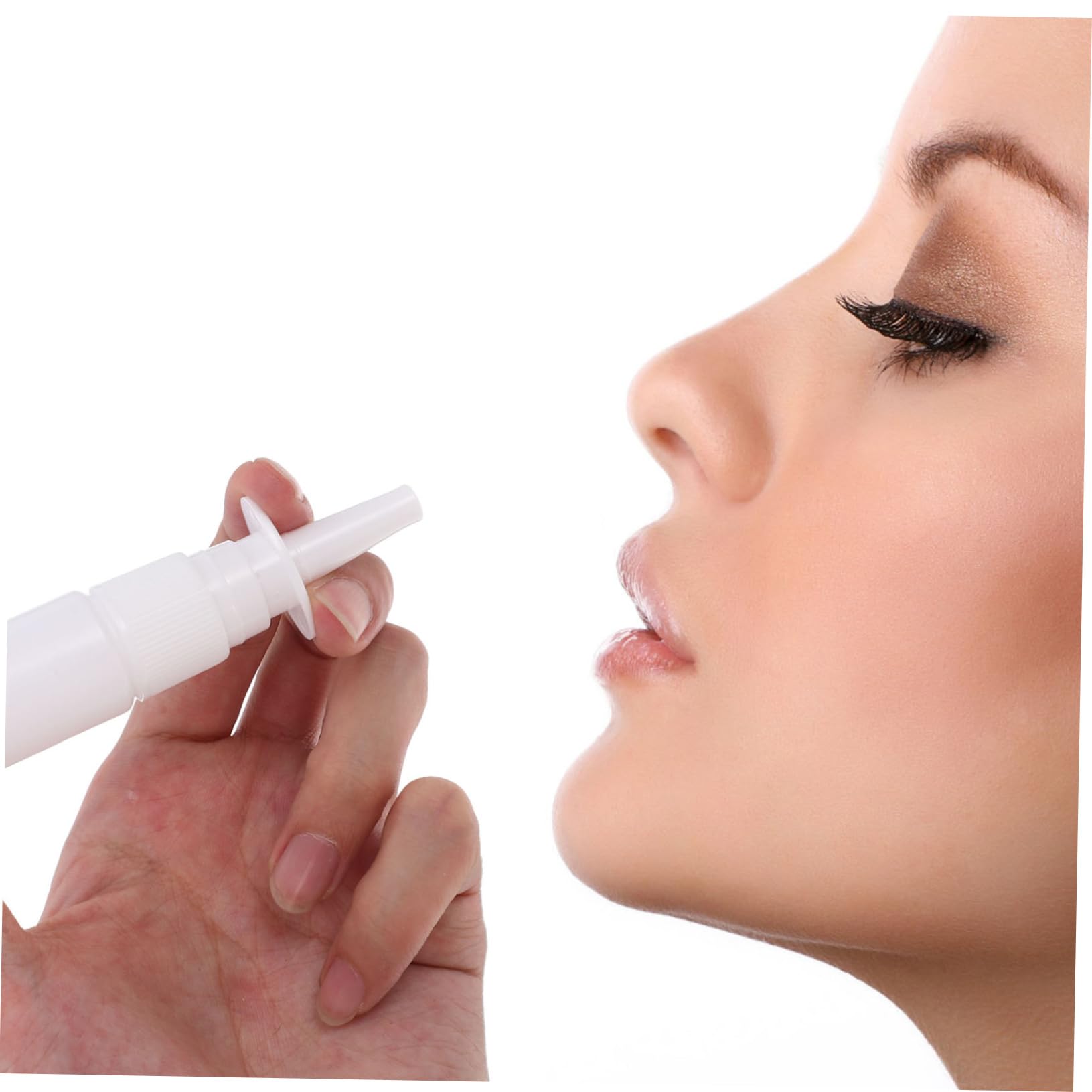 FRCOLOR Nasenspray Leere Flasche 10ml Sprühflasche mit Feinem Sprühnebel Wiederbefüllbare Kosmetik Reiseflasche Praktische Detaillierungs Sprühflasche für Reisen und Outdoor