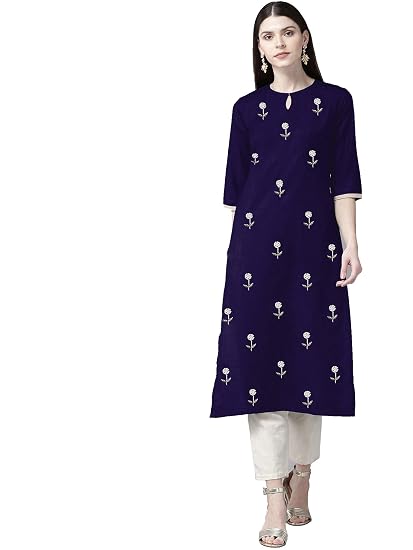 Buy Yahana Women Rayon Kurta Pant Set 