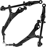 Vista 1767 de Detroit Axle - Kit de suspensión delantera de 10 piezas para Chevy Aveo Aveo5 Pontiac G3 Wave 2 Ready Struts Assembly 2 Enlaces de barra