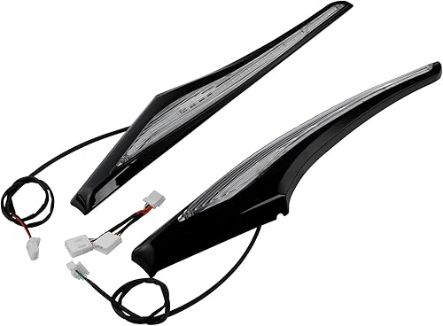 TCT-MOTORPARTS Alforjas Accent Swoop - Luz LED para Honda Goldwing GL1800 F6B 2013-2017