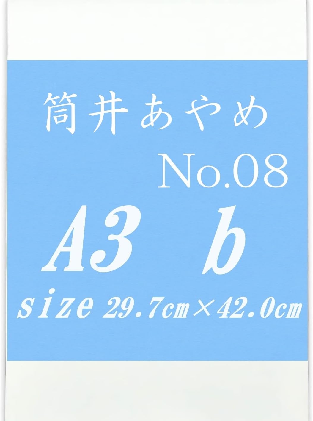 筒井あやめ A3-No.08 b