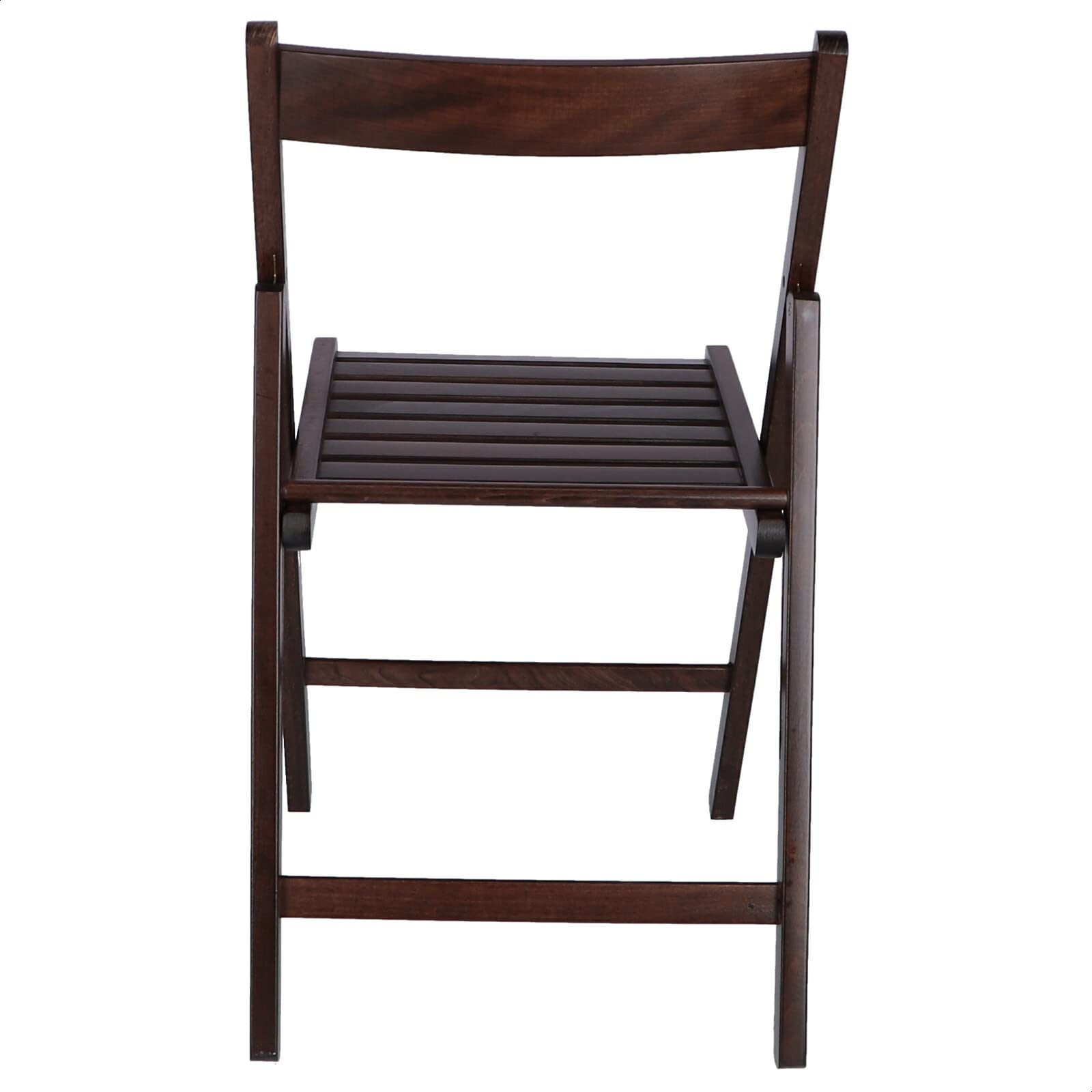Mueblear 19021 Krzesło składane niskie drewno Wenge 43 x 46 x 79 cm