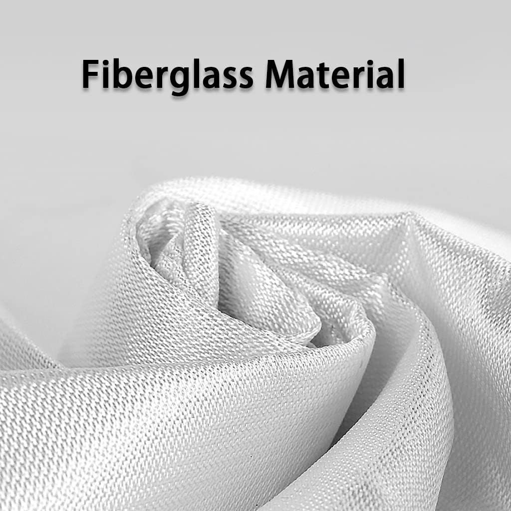 Fire Blanket Fire Suppression Blanket Camping Restaurant Necessary Fireproof Blanket, Fire Emergency Escape Blanket, Glass Fiber Material Welding Blankets, for Office School