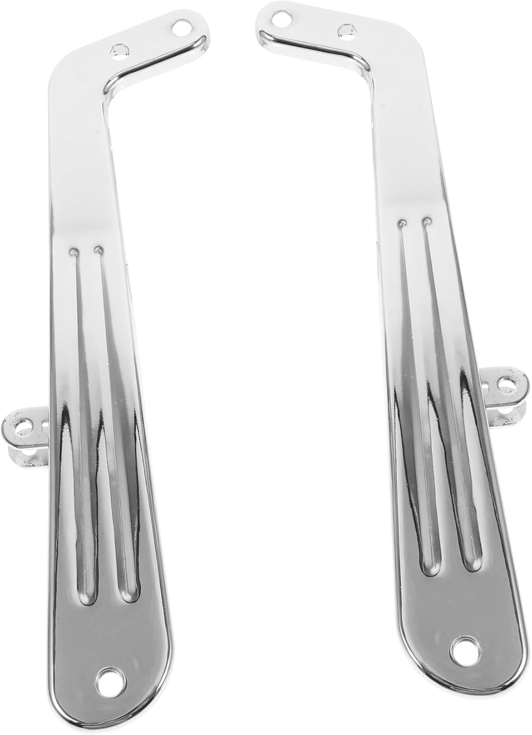 2pcs Iron Armrest Replacement for Hairdressing Chair Sturdy and Sleek Design Easy to Install Suitable for Salon Use and Household Chairs