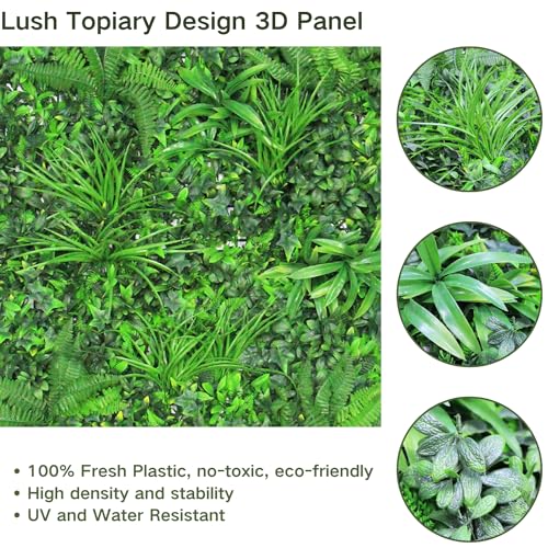 image for ULAND Artificial Plant Wall Panels, 1pc 40