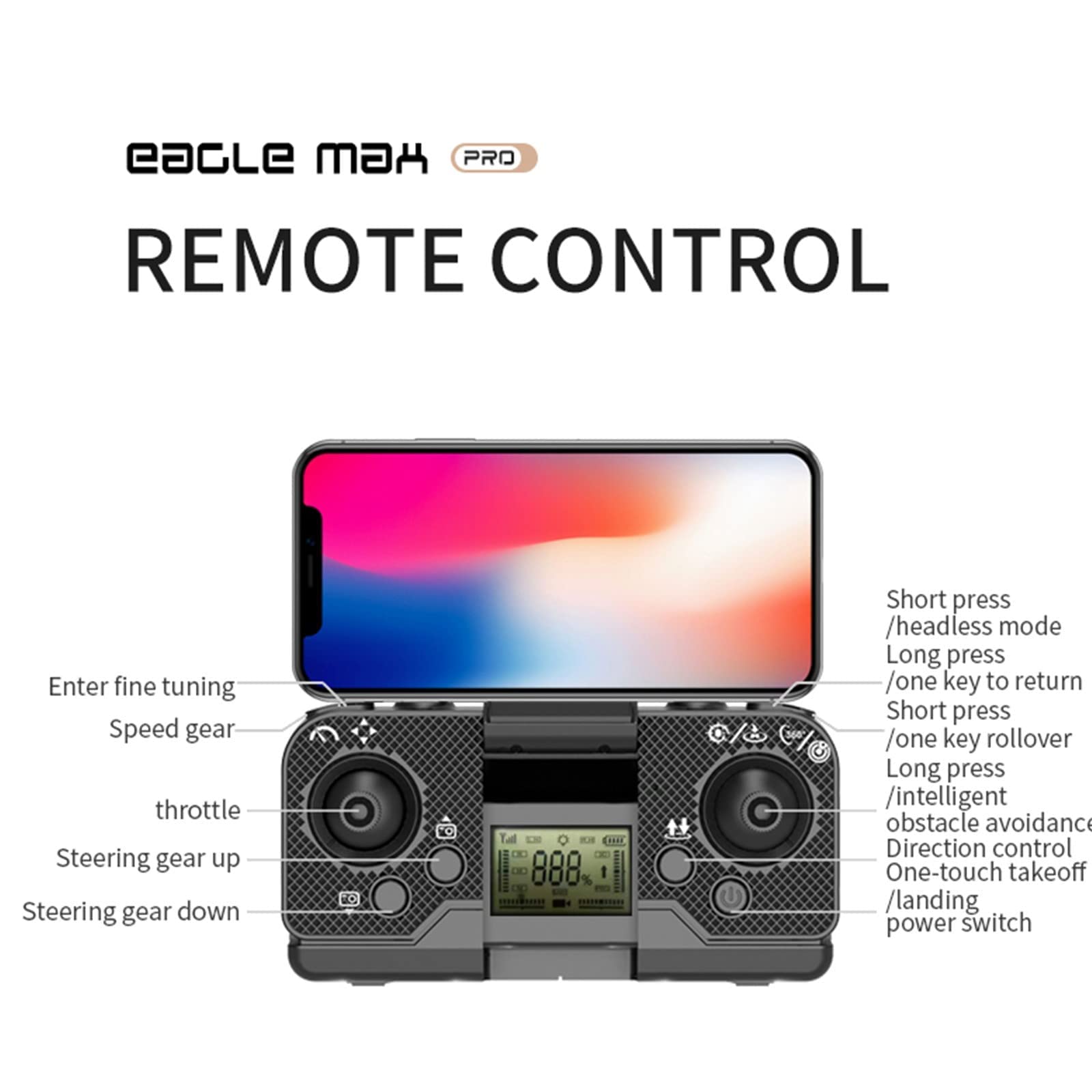 Mini dron dla dzieci z kamerą 1080P HD FPV zabawki zdalnie sterowane prezenty dla chłopców dziewcząt z silnikiem bezszczotkowym, trybem bezgłowym, lotem po ścieżce, przewrotami 3D,