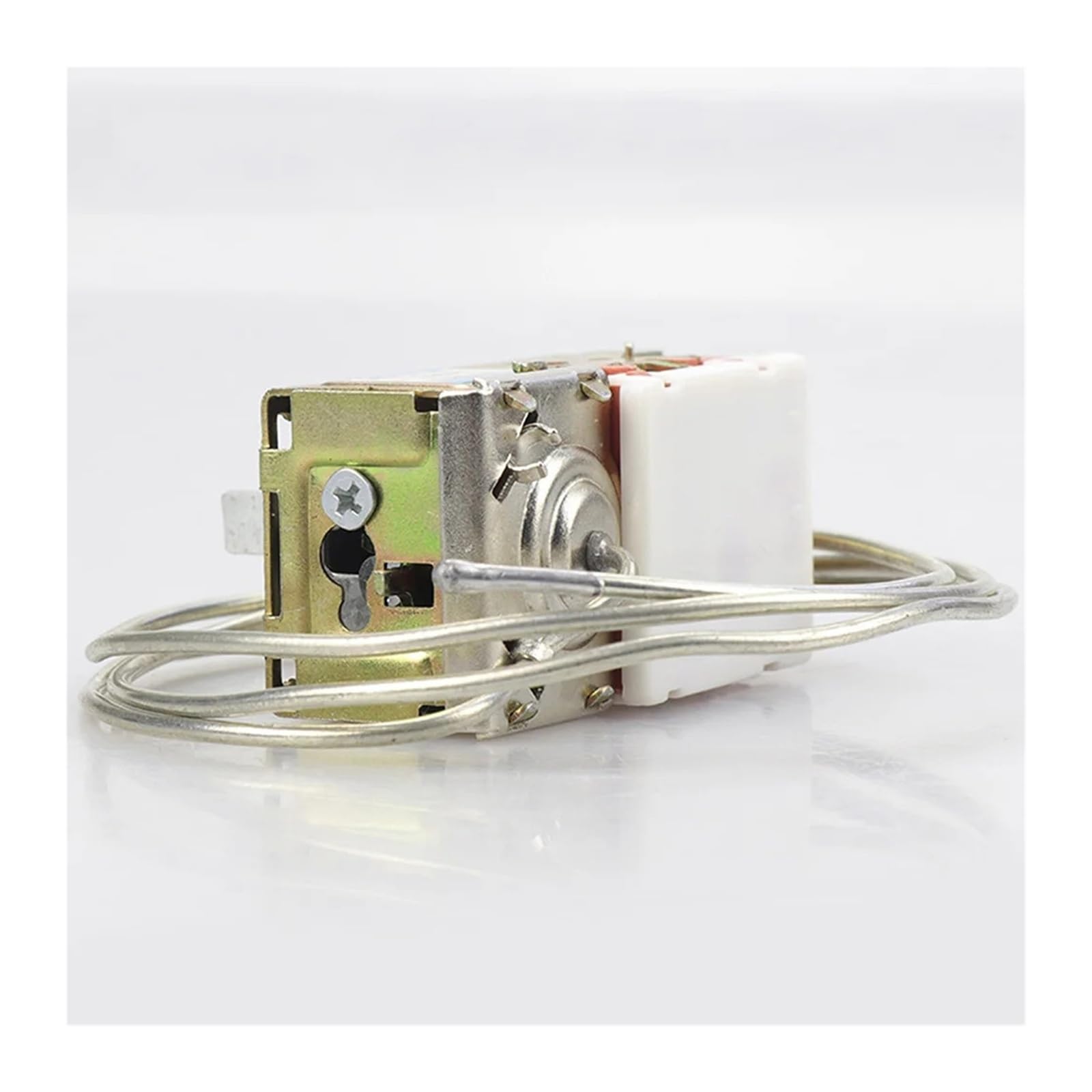 Interruttore Termostato Frigorifero WDF19-K K50/54/59/59E, Compatibile Con Siemens, Compatibile Con Bosch, Con Design Dell'albero A Forma Di D 80 Cm