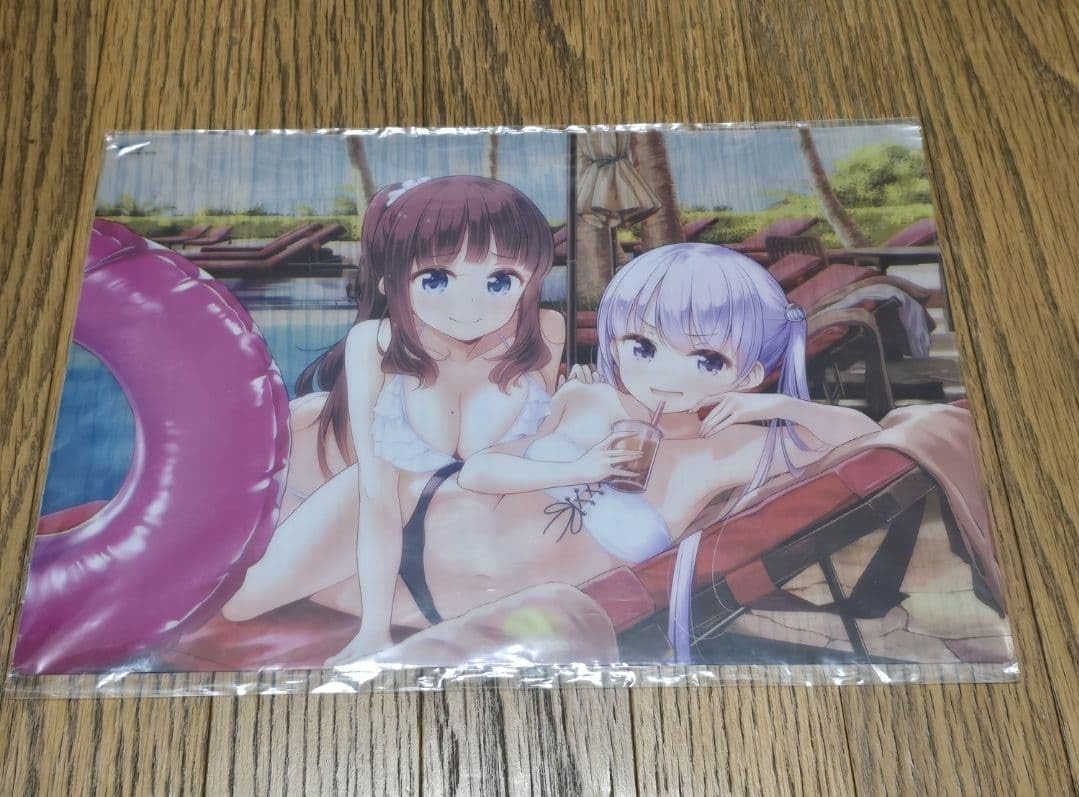 new game!! クリアファイル デスクマット