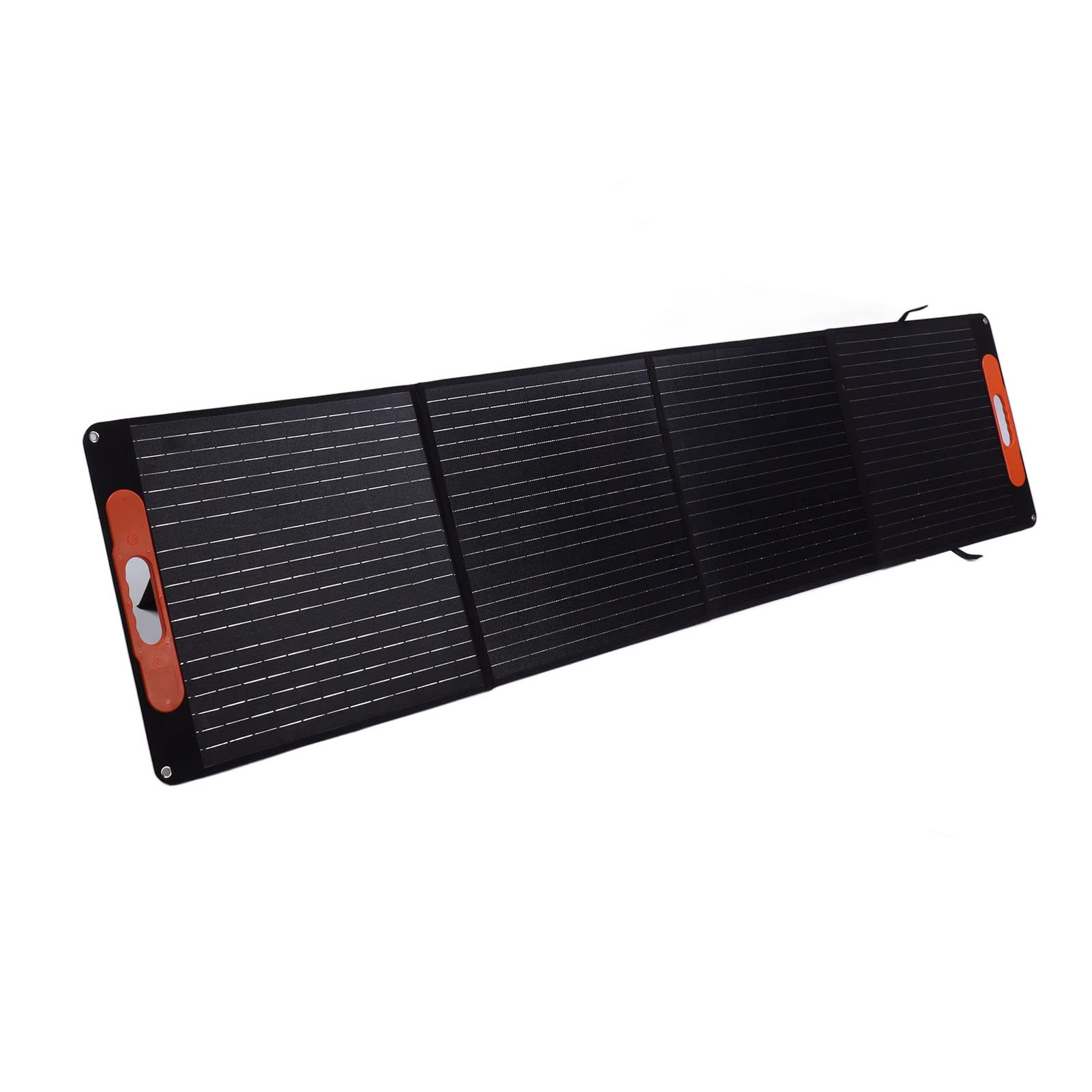 Ładowarka do paneli słonecznych, 4-składana, przenośna ładowarka do paneli słonecznych, składany panel słoneczny 200 W 18 V, do podkładki pod laptopa, wysoka wydajność, lekka konstrukcja