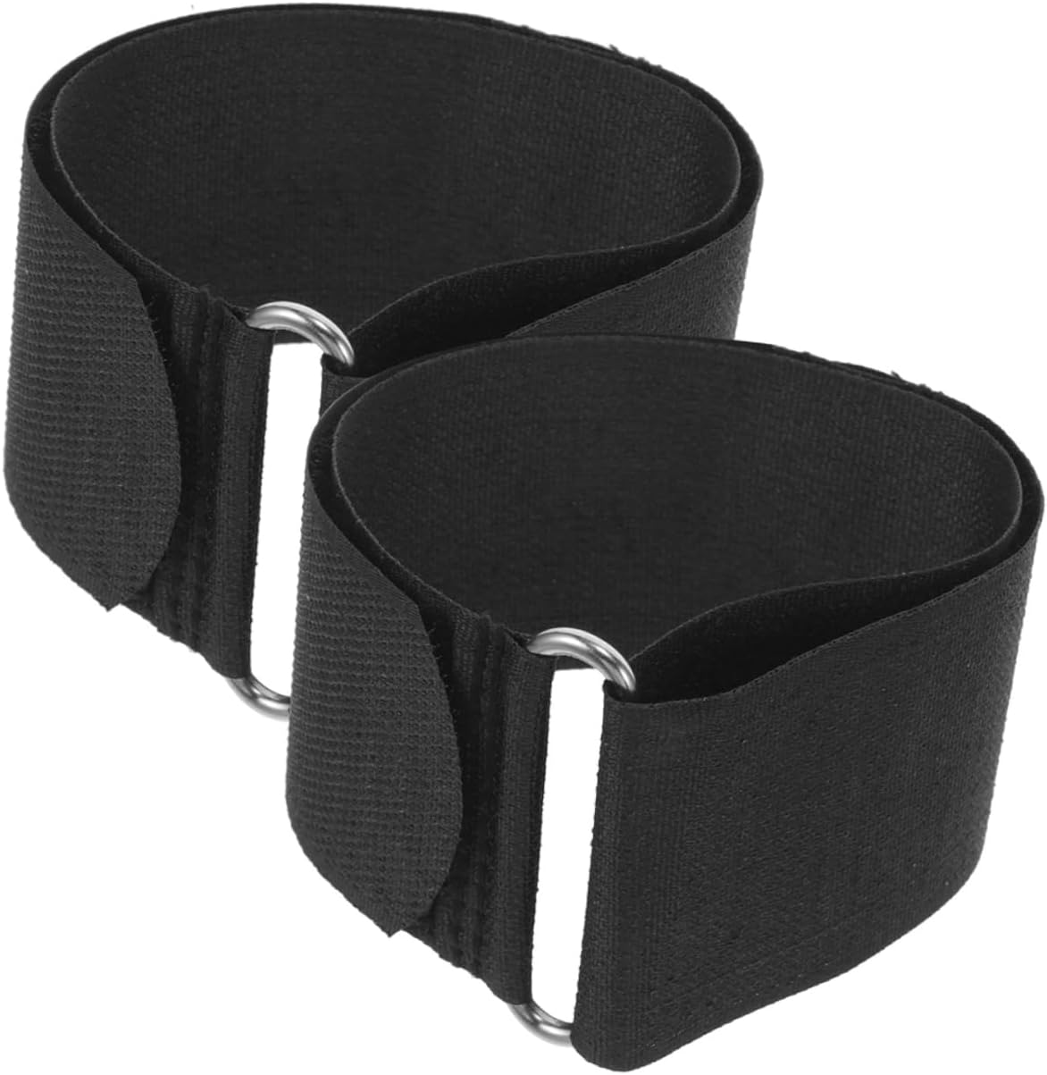 1Pair Adjustable Rowing Machine Pedal Straps Versatile Hook and Loop Fasteners for Secure Fit Comfortable Non Slip Surface for Leg and Hand Training