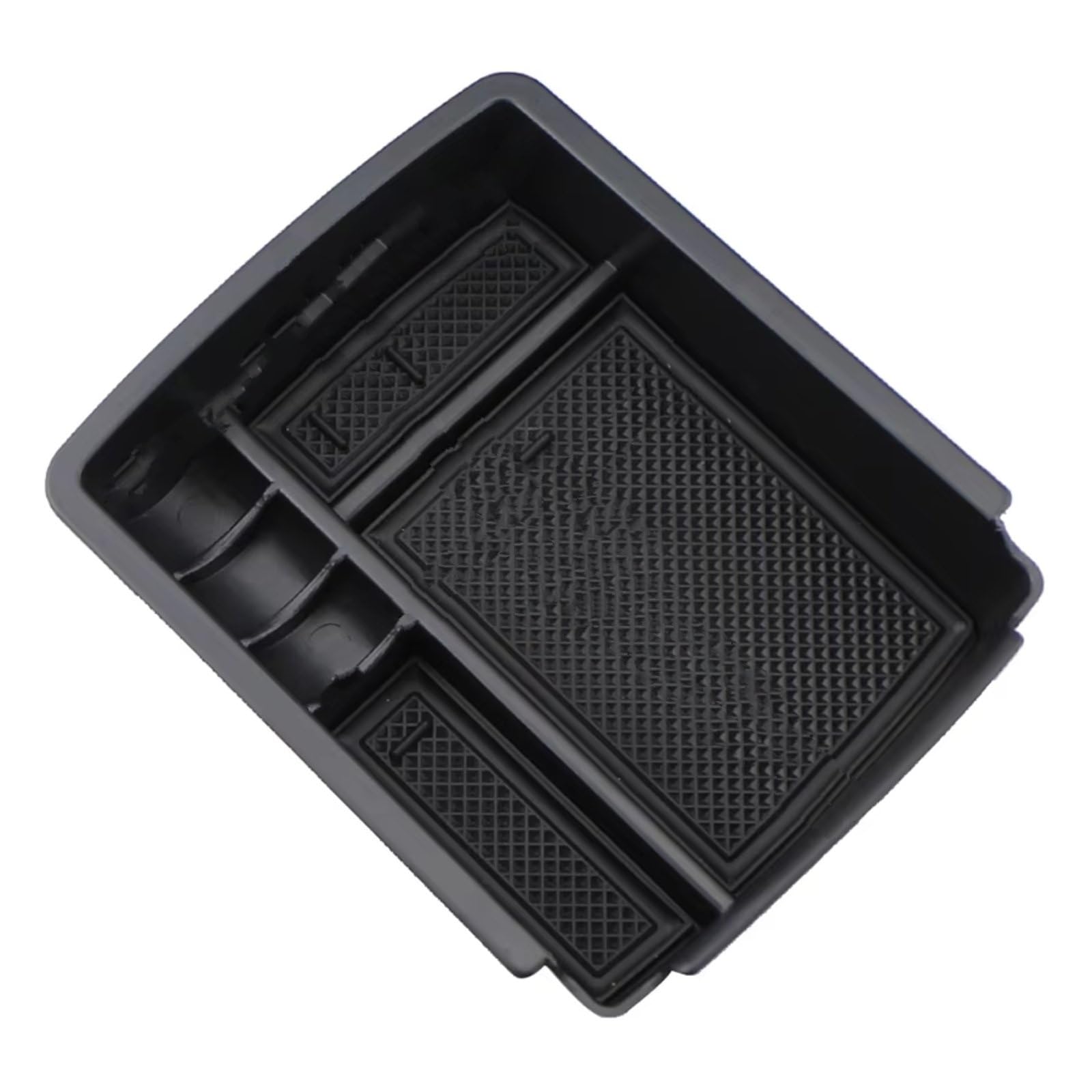 YBVFCDE Armrest Organizer Tray Compatible With VW For Golf 7 2013-2019 Car Central Armrest Storage Box Container Holder Tray Organizer Accessories
