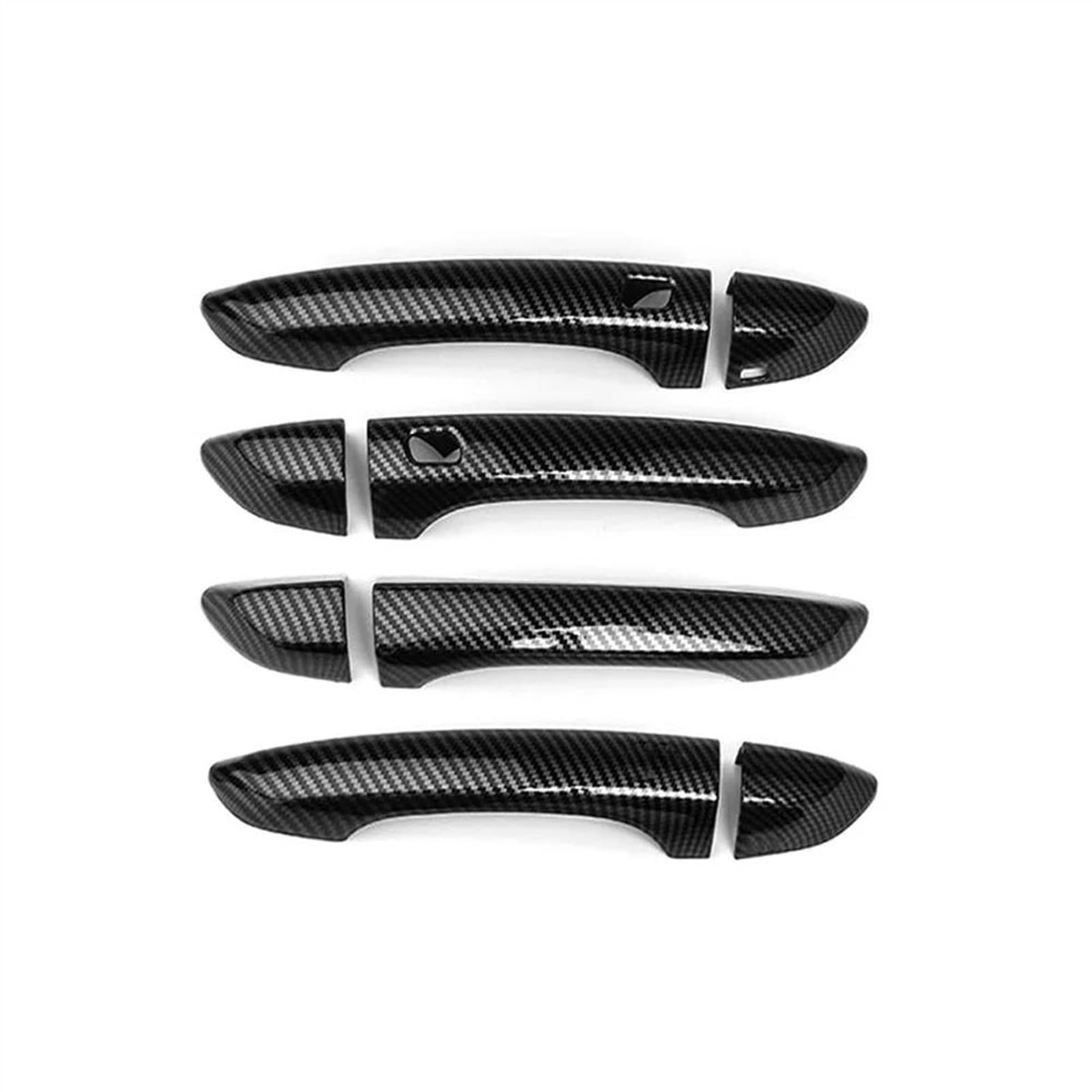 Csspdm Carbon Bright Black Fiber Style Exterior Door Handle Cover Trim Accessories For Kia Stinger 2018 2019 2020 2021 2022(Carbon)