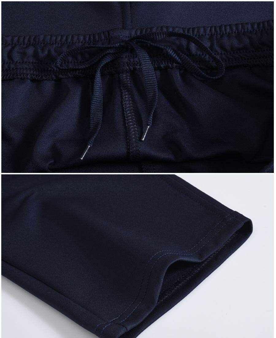 Rdruko Tuta da uomo atletica con zip intera casual sport jogging palestra tuta