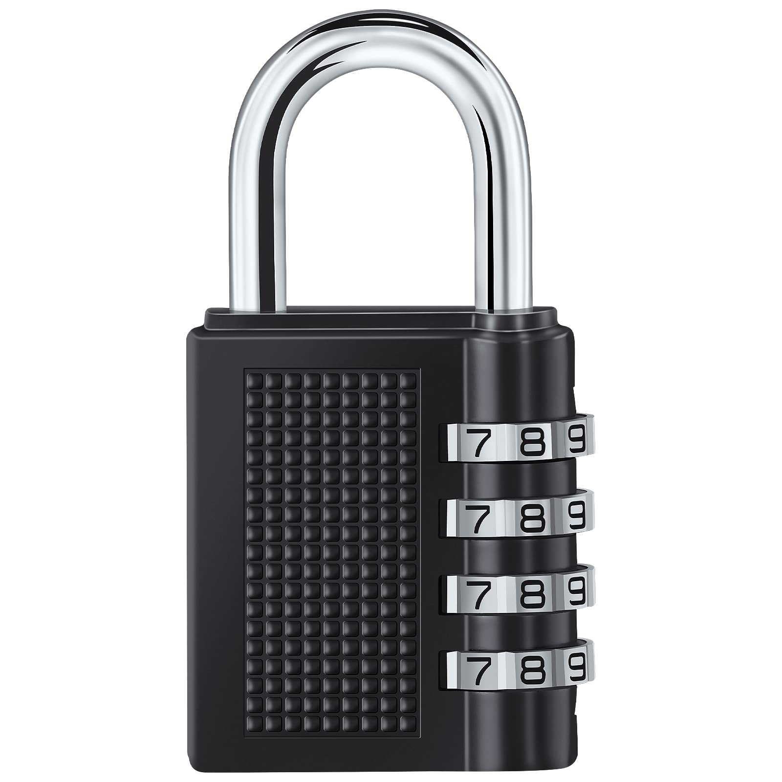 Vinabo 4 Digits Combination Locker, Numeric Padlock, Padlocks for Backpacks and Suitcases, Padlock for School Gym Locker, File Cabinets, Toolbox, Fence, Lock