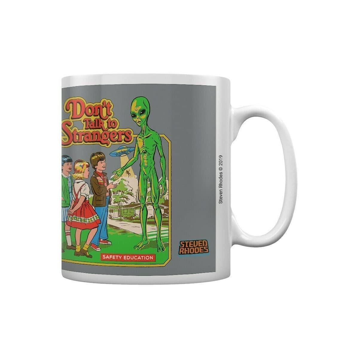 Pyramid International Colour Steven Rhodes Mg25687 11 Oz/ 315 Ml Don't Talk To Strangers Ceramic Mug
