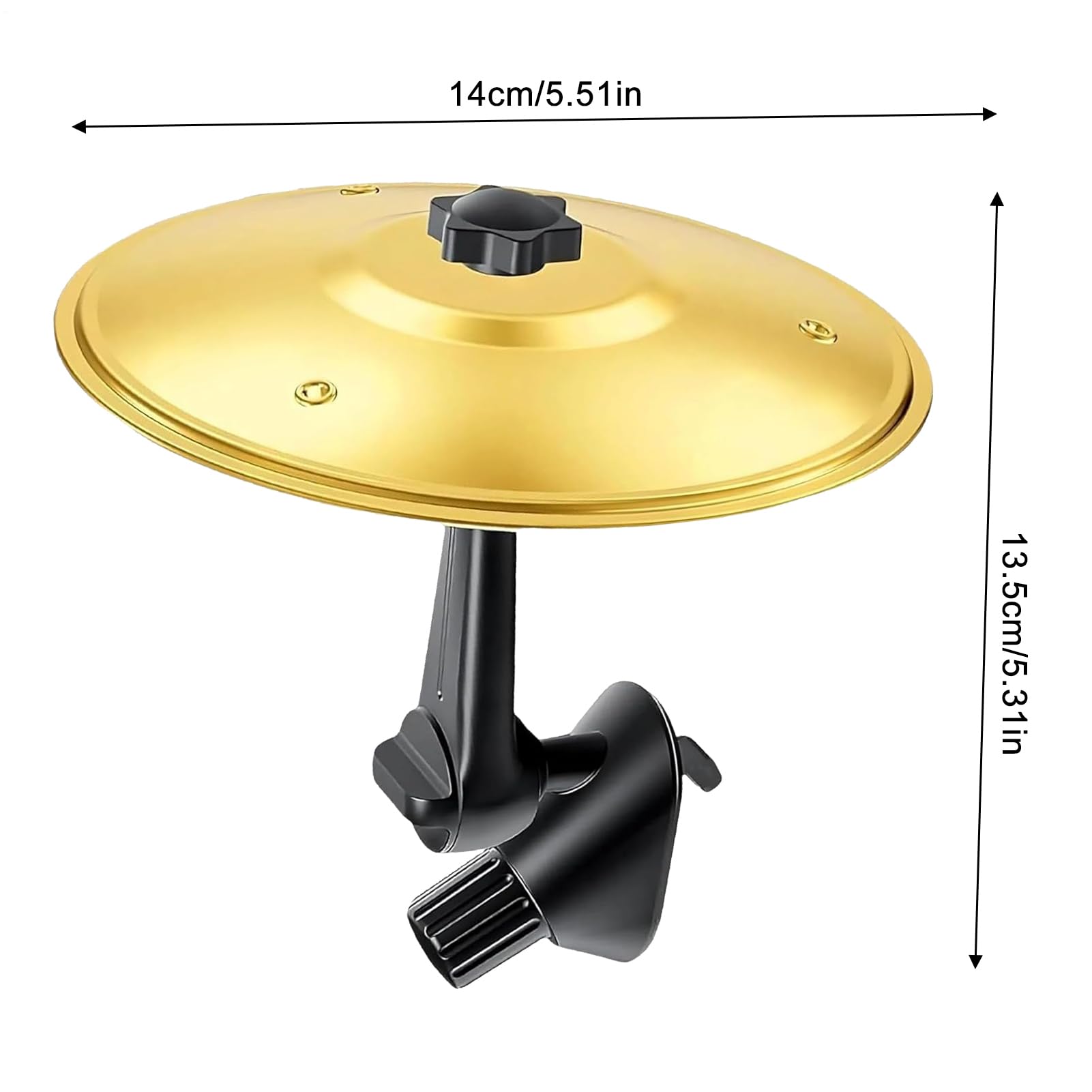 1-2 stuks Auto Crash Bekken Luchtrooster Mini Drum Eenvoudig Clip-On