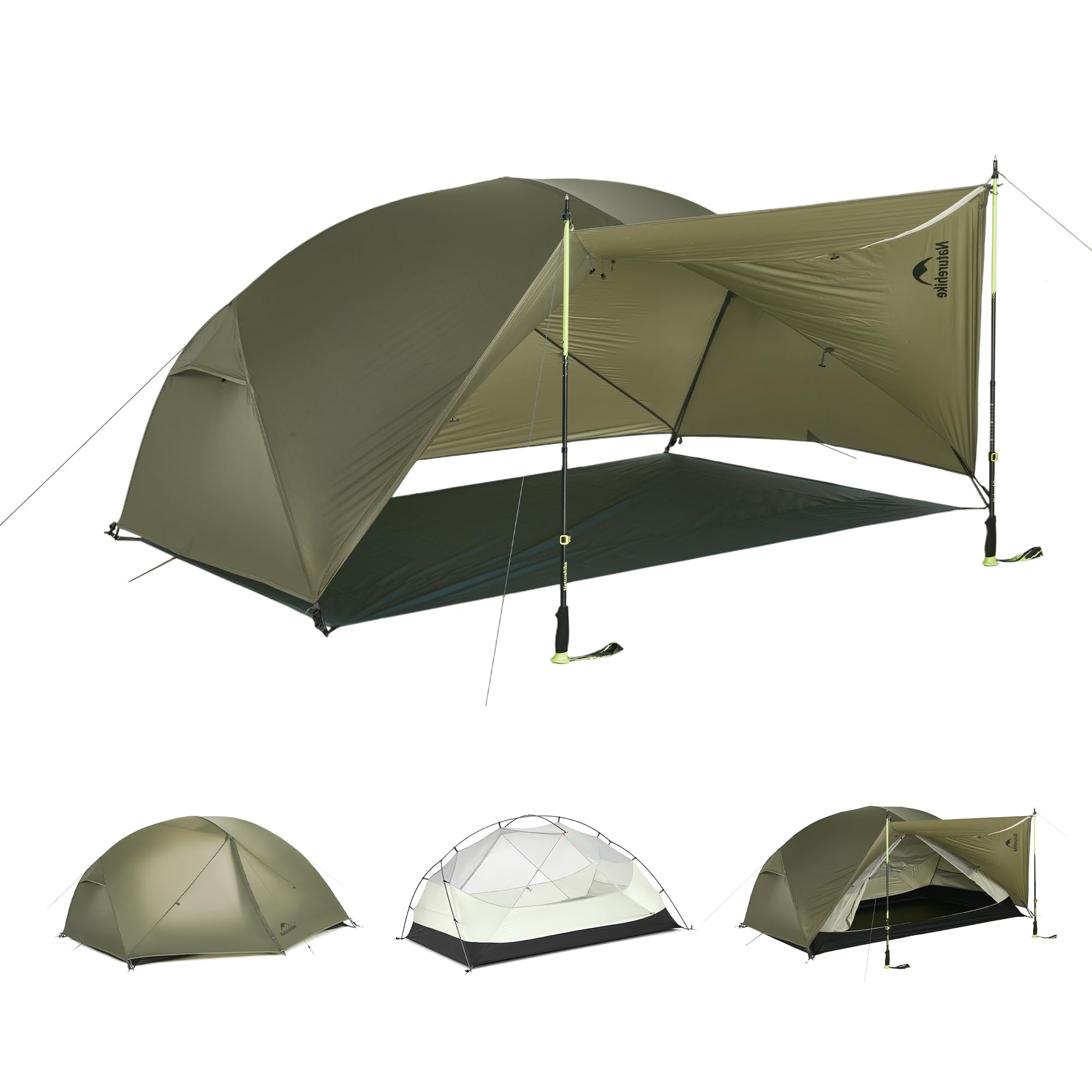 Naturehike Mongar Upgraded 3 Person Tent