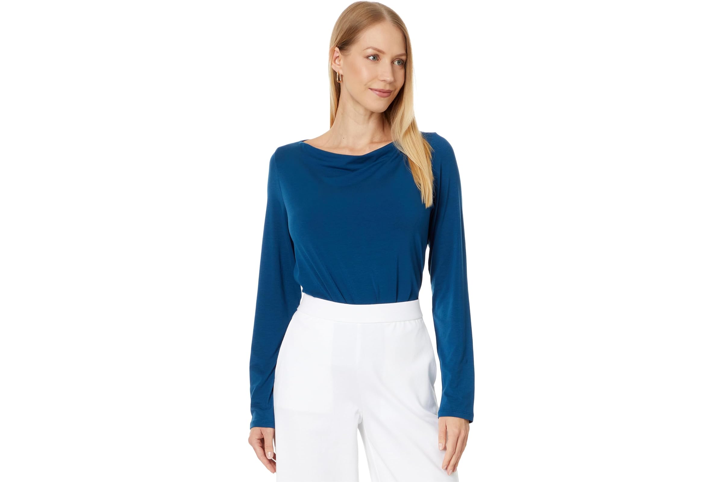 Eileen Fisher Cowl Neck Top