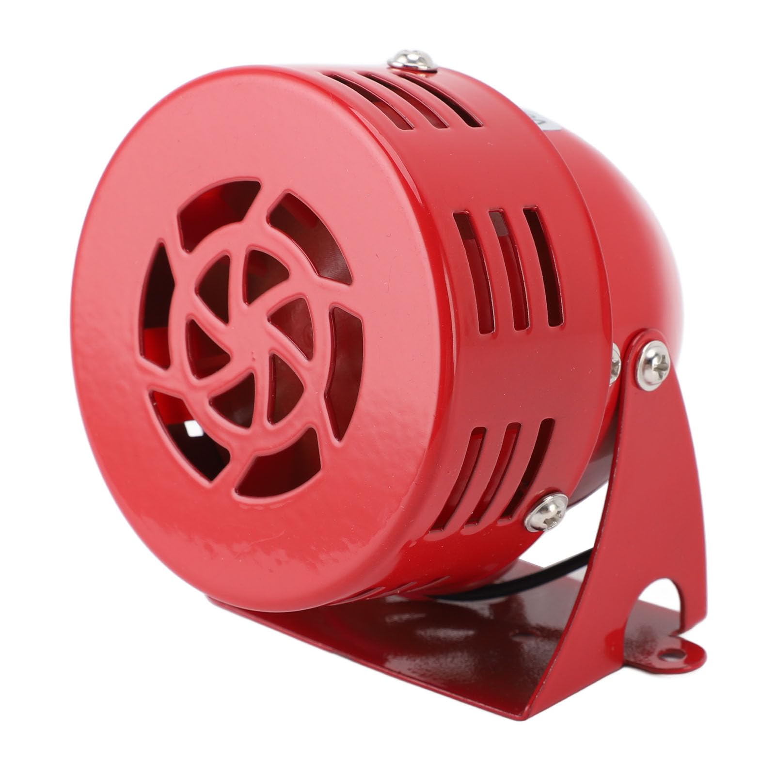 Motor Horn Buzzer Siren, Mini Electric Warning Strobe Siren Horn Sound Buzzer Alarm 110 Decibels for Factories Schools Ranches Home (12V)