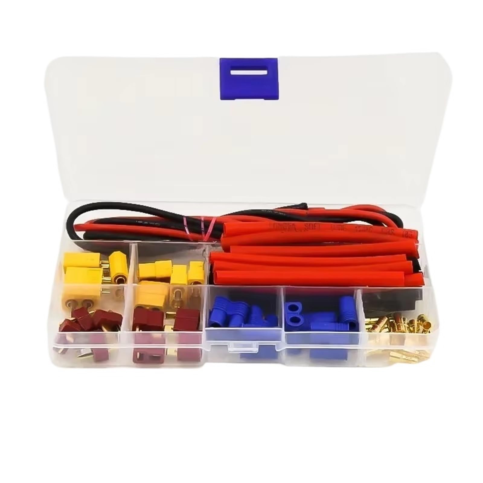 RC Autoteile Für Stecker Für EC3 Für XT60 Männlich Weiblich Adapter Stecker Mit 14AWG Silikon Draht/Schrumpf Schläuche Für RC Für FPV Drone Lipo