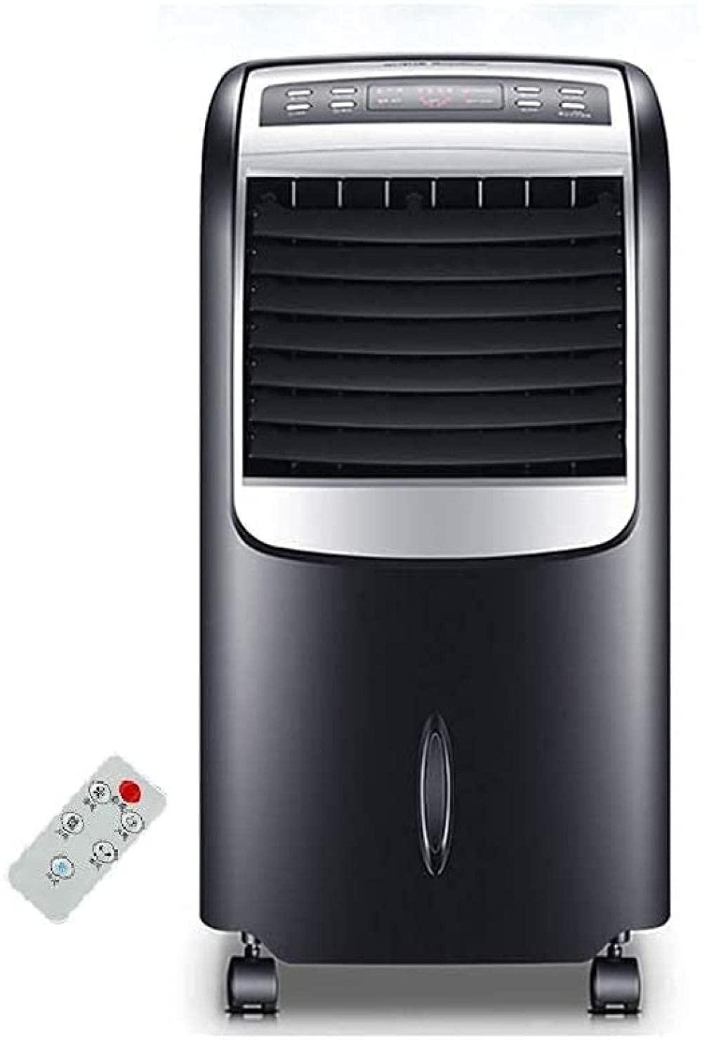 GHHVFEC Evaporative Coolers Portable Humidifier Purifier Misting Evaporative Air Conditioner With Remote Air Cooler Ideal for Home/Bedroom/Dorm/Office