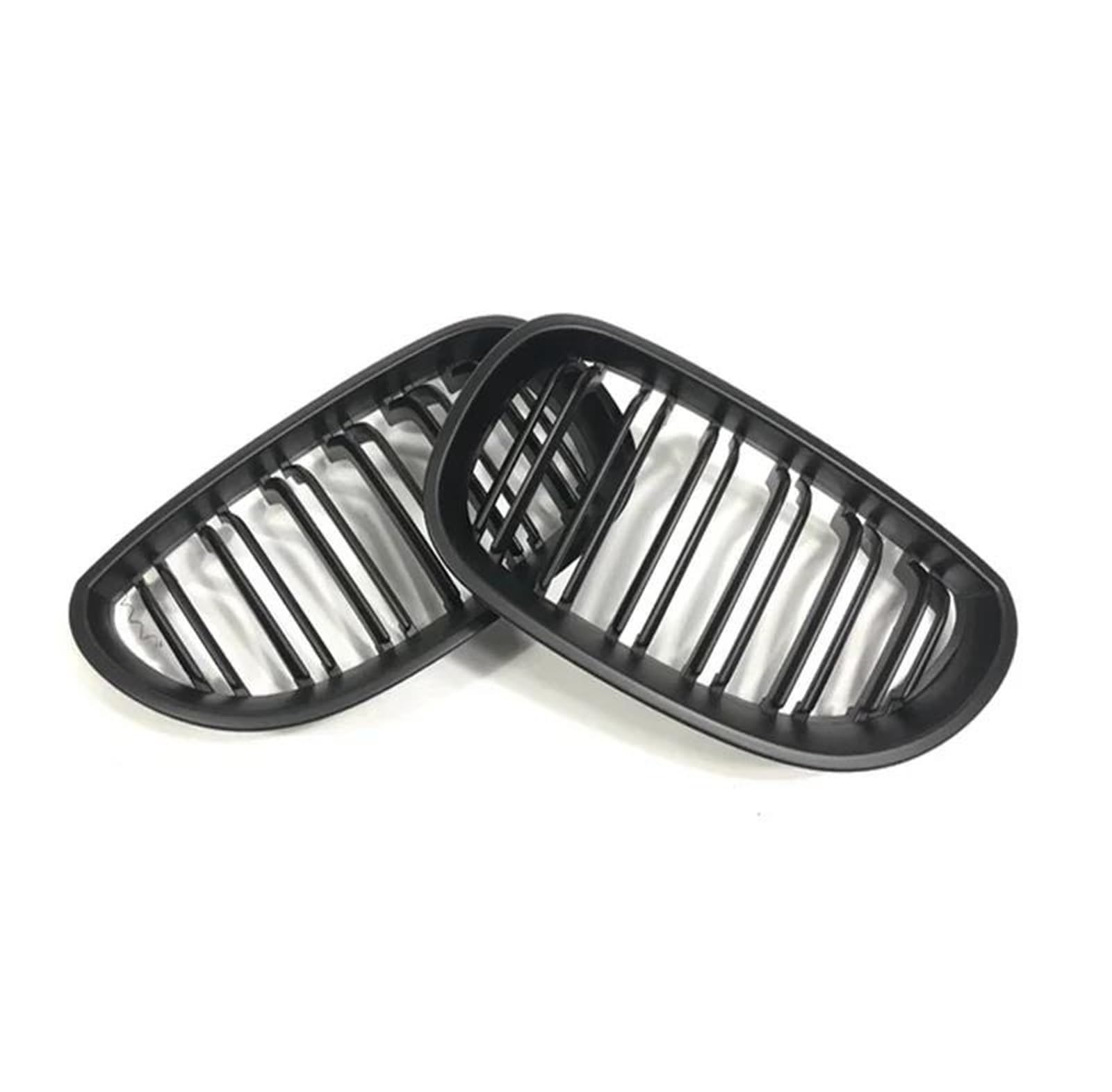 Rejilla de parachoques delantero para Serie 5 E60 E61 acabado carbono 3