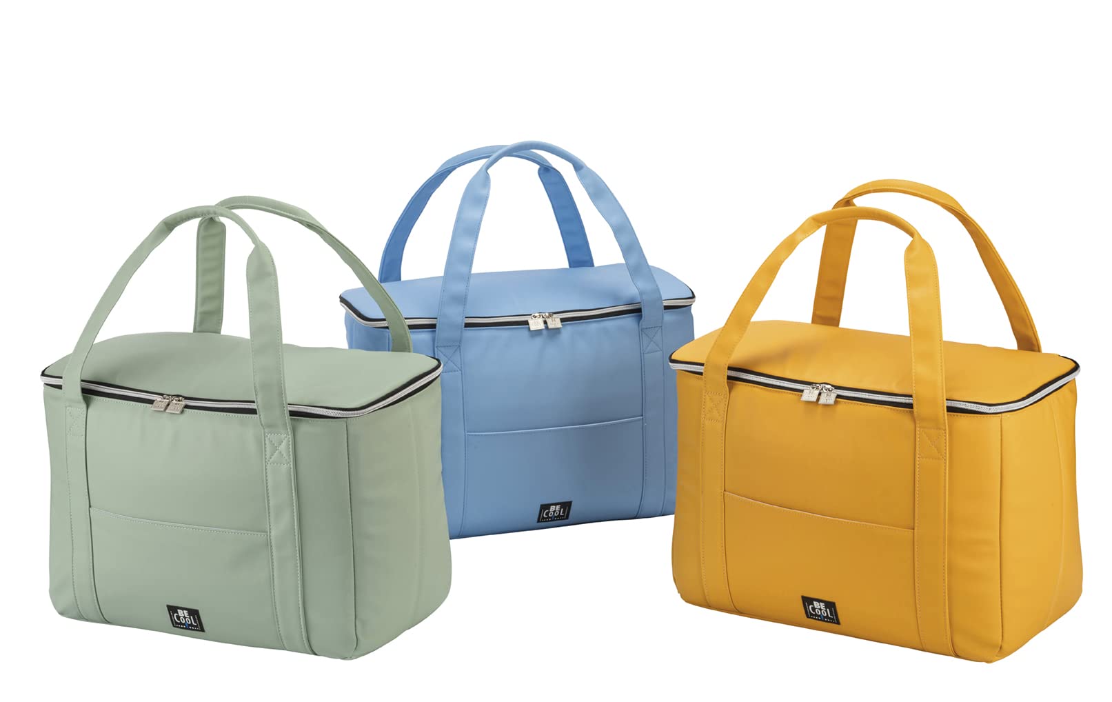 Grande borsa termica City L, 44 x 22 x 29 cm, volume 28 l, con manici larghi per picnic, scuola, gite, viaggi