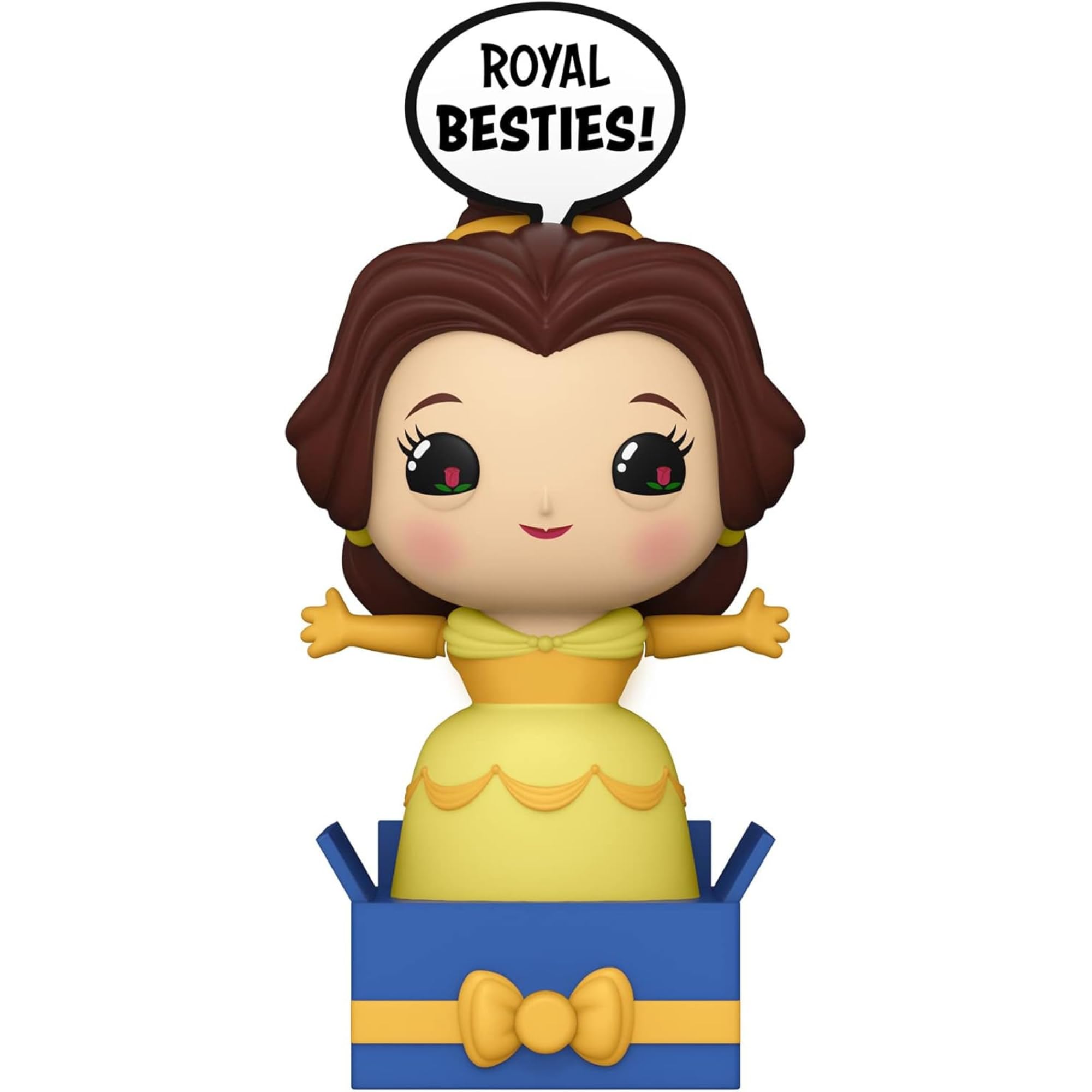 Disney Princess Beauty & The Beast Super Soft Gift Quality Plush - 14" 36cm Belle & Funko Popsies Figure - Twin Pack - Image 4