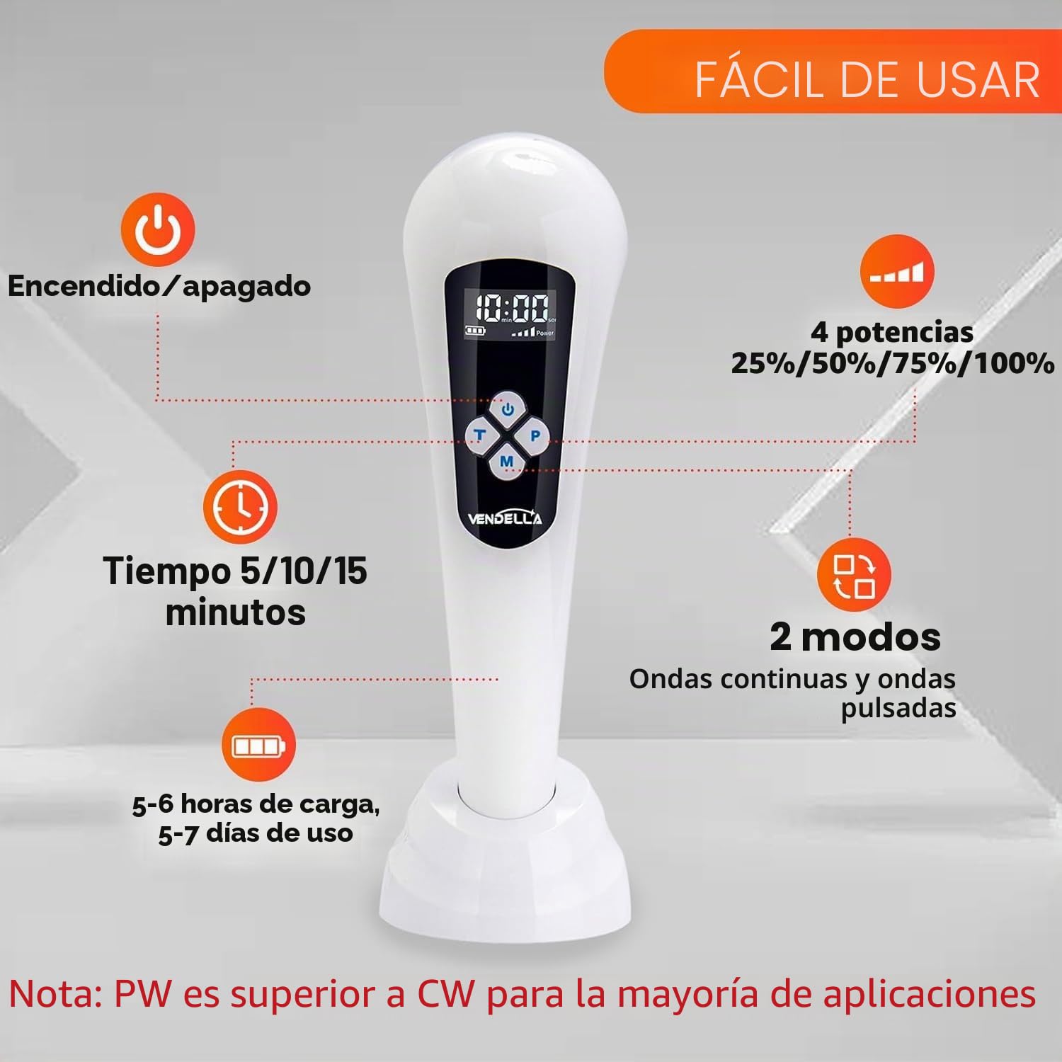 Terapia láser para el hogar, terapia de fisioterapia de luz roja, dispositivo láser para aliviar el dolor muscular, articular y tisular, 3 x 808 nm + 10 x 650 nm