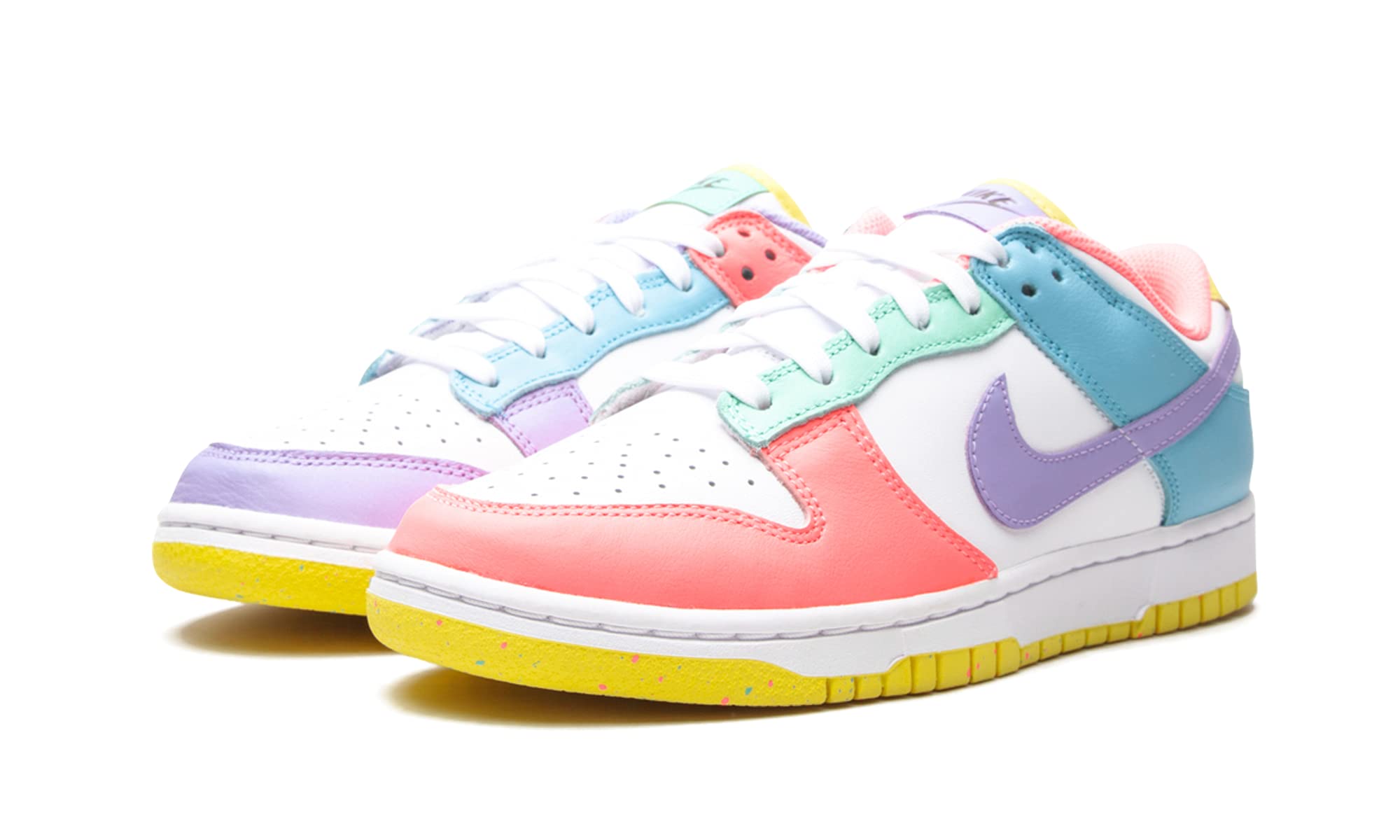 Nike Womens Dunk Low SE WMNS DD1872 100 Easter - Size 6W Black/White