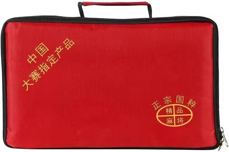 Set profesional de Mahjong con 144 fichas de melamina miniatura 6