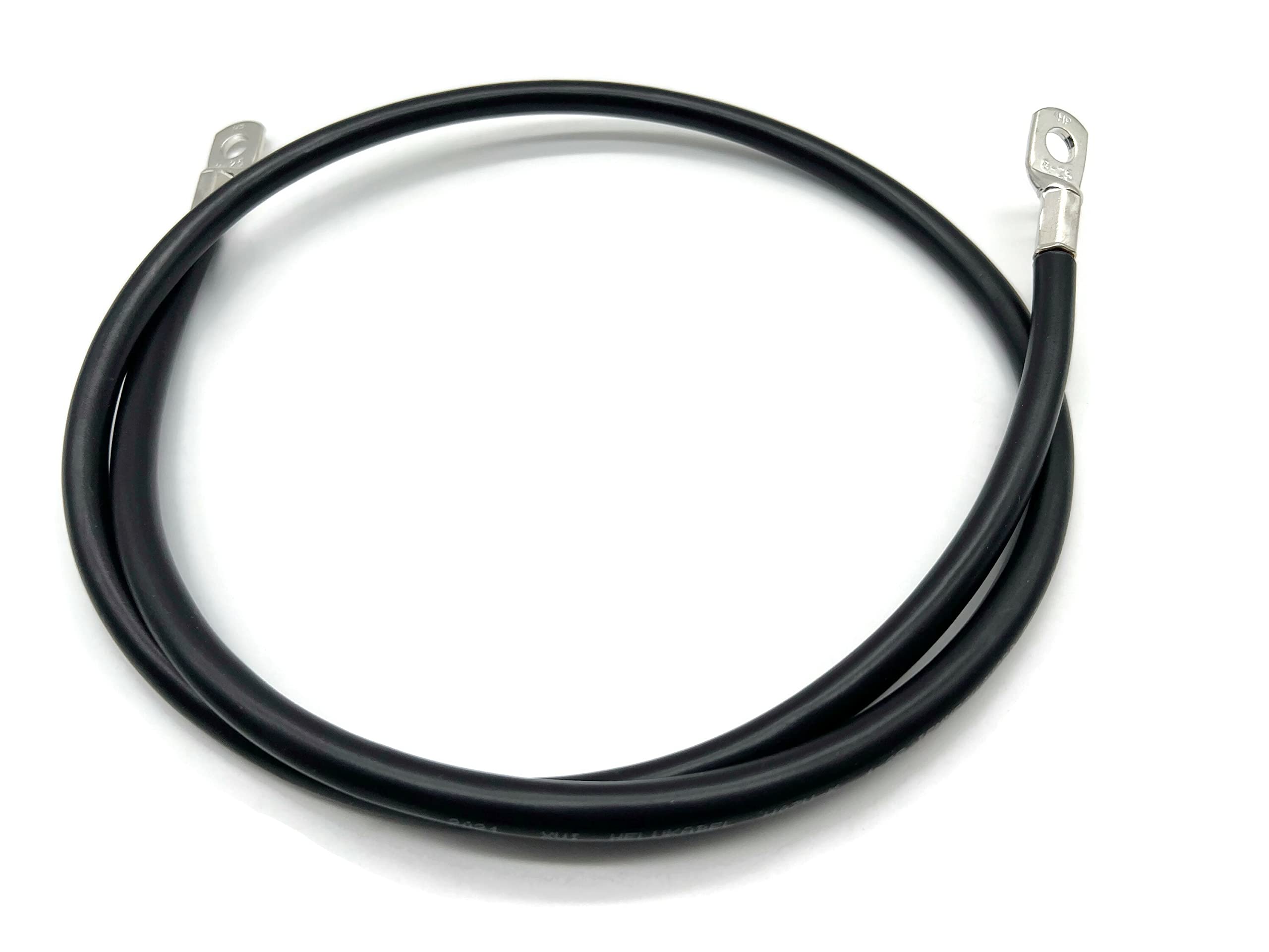 Cavi Per Batteria Auto ELETTRO CAVI K - Rame 50 Mm², 3+3 Mt, Pinze 400 A - Per Auto, Camion, Furgoni - Foto 4