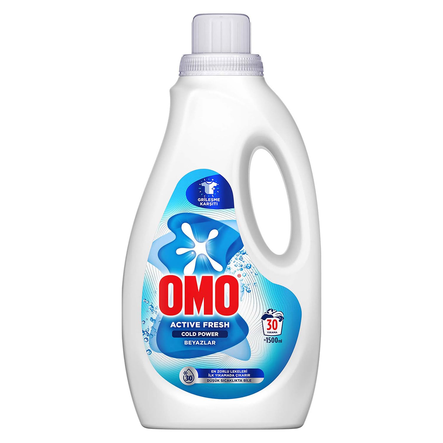 D.OMO様 OMO Active Fresh Cold Power Beyazlar İçin Sıvı Deterjan 1500 ml