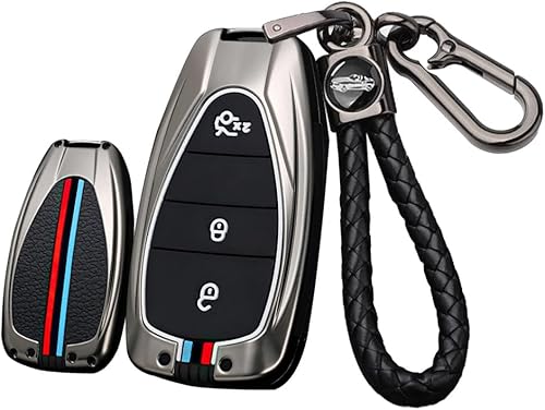 ontto Funda para llavero de 3 botones para llave de Chevy, cubierta metálica antiarañazos, duradera para llaves de automóvil, compatible con disponible en Yaxa Venezuela